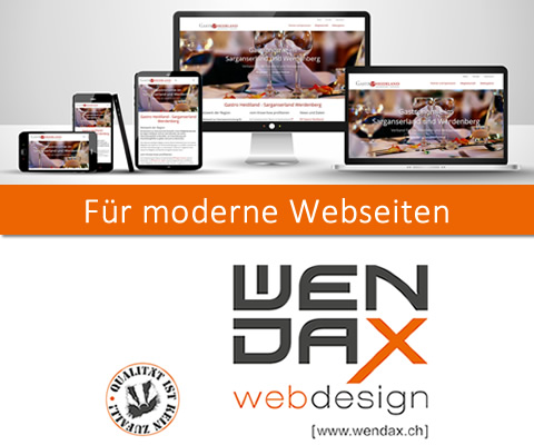 wendax Webdesign, Webseitengestaltung für die Gastronomie
